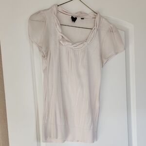 Small Saks Fifth Avenue Cream Blouse